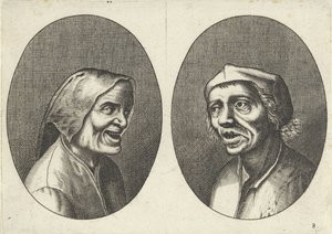 GoêGeurtjen and Kribbighe Babbe、1612-1702 作： Pieter The Elder after Brueghel